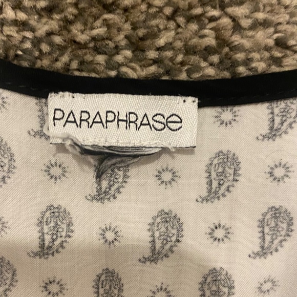 Paraphrase boho style  sleeveless top - Picture 6 of 12